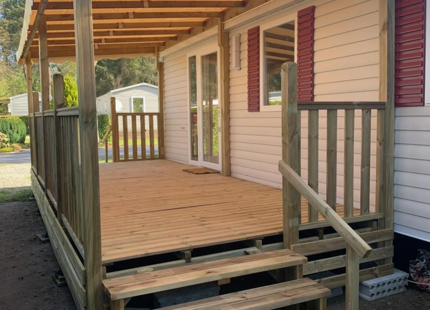 Mobil-Home 4 Personnes Eleganza Camping Siblu Domaine De Kerlann Pont-Aven Campsite